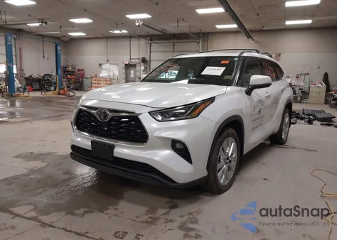 2022 Toyota Highlander Limited from USA, damaged, VIN 5TDDZRBH4NS250411